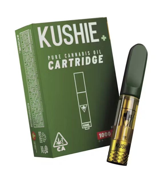 Kushie Gold 1G Vape Cartridge Blue Cookies