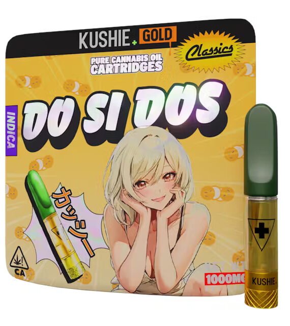 Kushie Gold 1G Vape Cartridge Do Si Dos