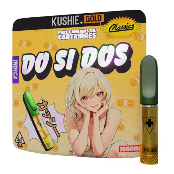 Kushie Gold 1G Vape Cartridge Do Si Dos