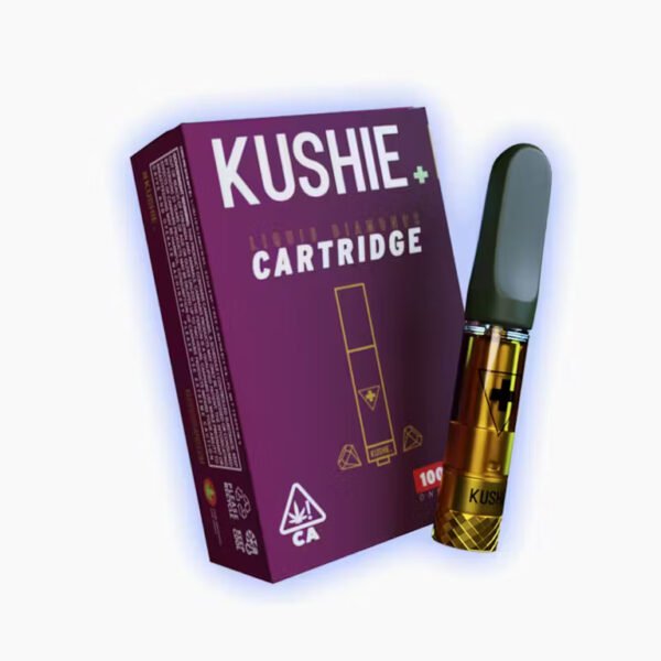 Kushie Gold 1G Liquid Diamonds Vape Cartridge El Chapo