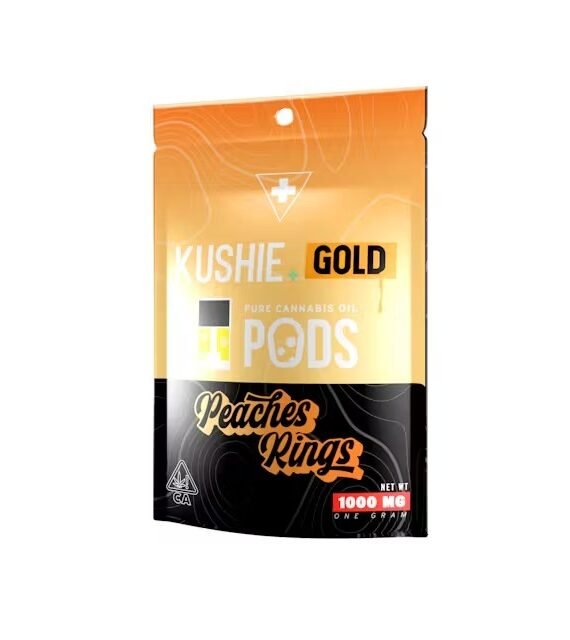 Kushie Gold 1G Pod Peach Rings