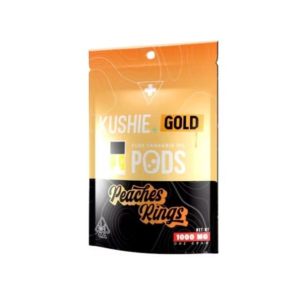 Kushie Gold 1G Pod Peach Rings