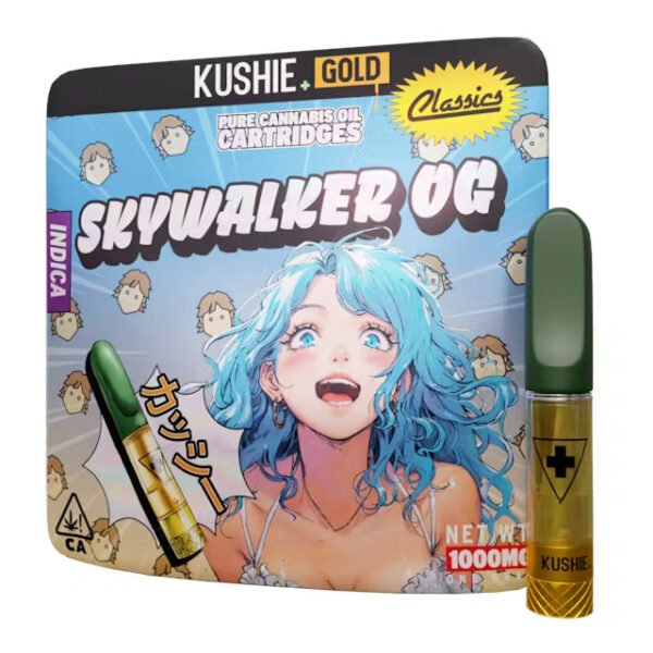 Kushie Gold 1G Vape Cartridge Skywalker OG